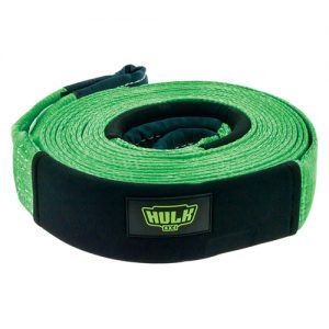 11T green snatch strap coiled tight | Featured image for 11T Snatch Strap.